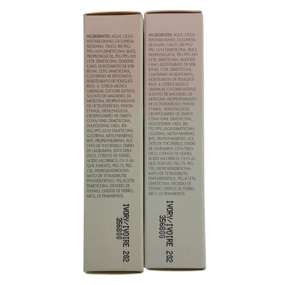 Mary Kay Medium Coverage Foundation Ivory 202 Two Tubes 1 oz Normal To Oily Skin - Picture 7 of 7